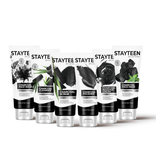 Charcoal Facial kit | 6 tubes × 175ml