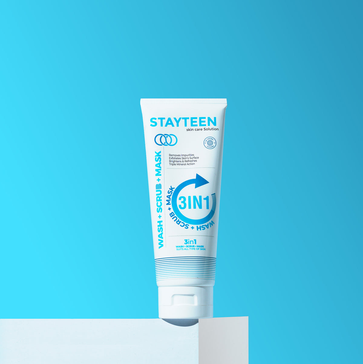 3-in-1 - Wash + Scrub + Mask