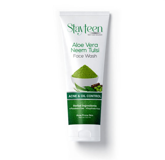 Aloe Vera Tulsi Neem Face Wash - 120ml