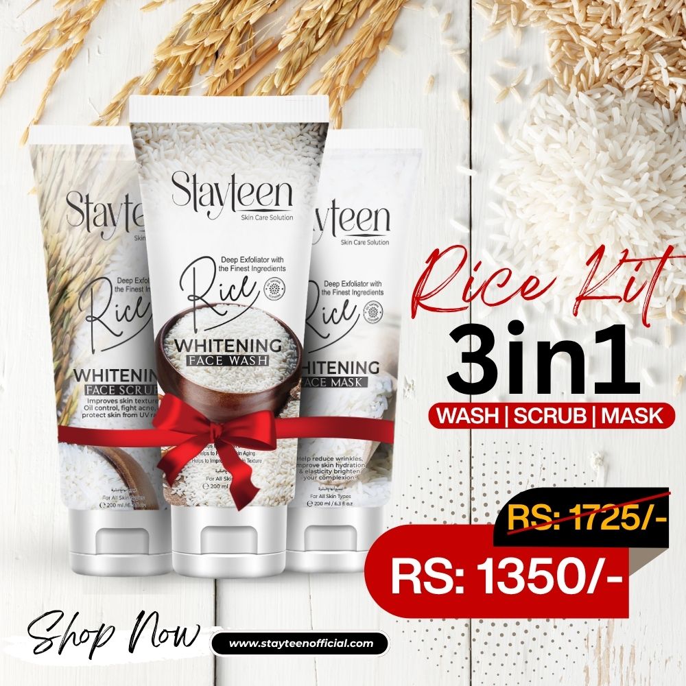 Rice Kit 3 in 1 - Wash | Mask | Scrub
