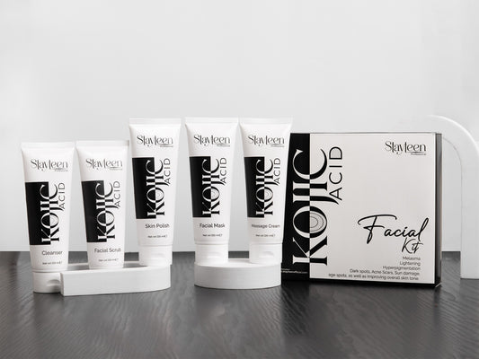 Kojic Acid Facial Kit | 5 Tubes x 120ml