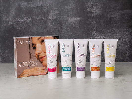 Ultra Complete Pack| Infused with Niacinamide. | 5 tubes × 120ml